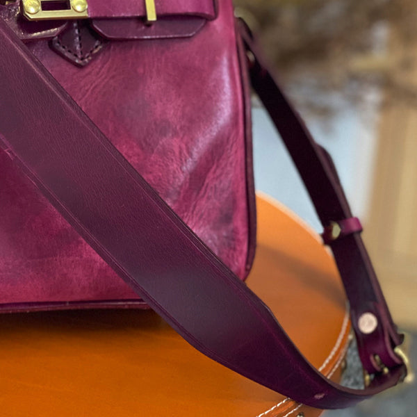 DEEPKEE original nubuck handmade full-grain genuine leather cowhide bag The Oil-wax Cowhide Faux Replic Birkin 25 Bag #BR6315