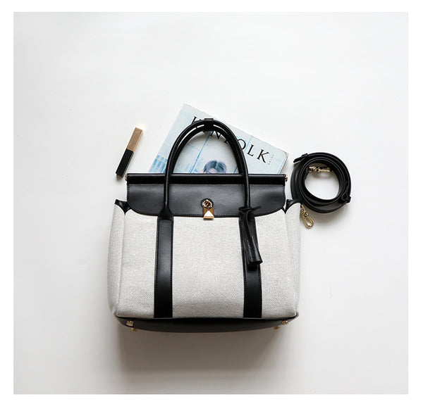 DEEPKEE original nubuck handmade full-grain genuine leather cowhide bag Loom bag L32 Grained Calfskin