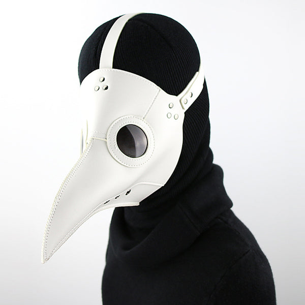 DEEPKEE original nubuck handmade full-grain genuine leather cowhide bag Deepkee Leather Plague Doctor Basis Mask #HG065