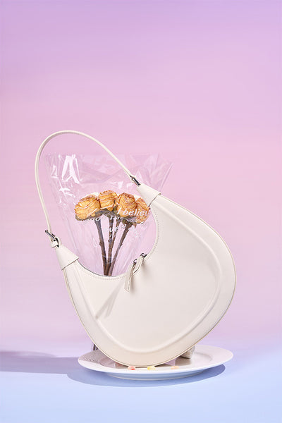 DEEPKEE original nubuck handmade full-grain genuine leather cowhide bag Women's Pink Red Shoulder Bags #2232