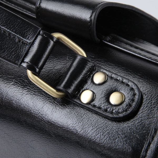 DEEPKEE original nubuck handmade full-grain genuine leather cowhide bag The Mahi Leather Backpack #7283