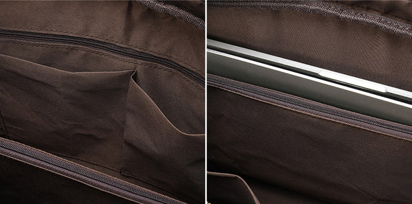 DEEPKEE original nubuck handmade full-grain genuine leather cowhide bag Deepkee Handcrafted Leather Basis 14