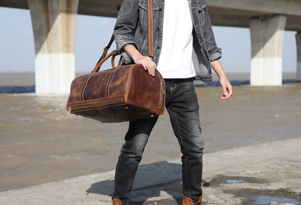 DEEPKEE original nubuck handmade full-grain genuine leather cowhide bag 1234567890