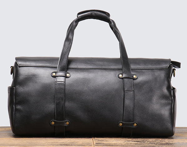 DEEPKEE original nubuck handmade full-grain genuine leather cowhide bag Marty Nubuck Duffle Bag No.S1618