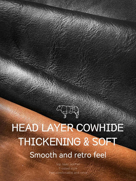 DEEPKEE original nubuck handmade full-grain genuine leather cowhide bag 2 in 1 Shoulder Bag,Genuine Leather Crossbody Waist Belt Bag No.8133