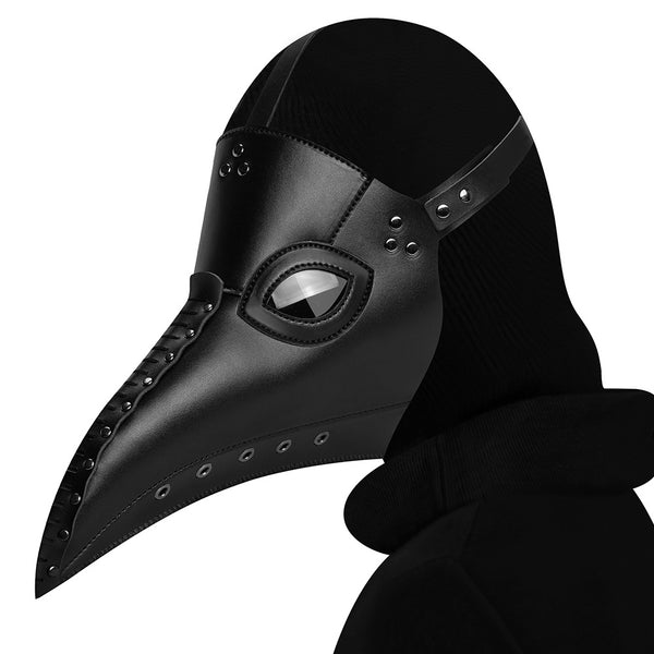 DEEPKEE original nubuck handmade full-grain genuine leather cowhide bag Deepkee Plague Doctor Mask for Halloween Party #FPBM052