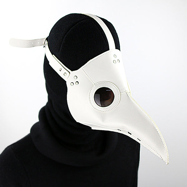 DEEPKEE original nubuck handmade full-grain genuine leather cowhide bag Deepkee Leather Plague Doctor Basis Mask #HG065