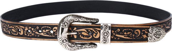 DEEPKEE original nubuck handmade full-grain genuine leather cowhide bag Amazing Genuine Leather / Vintage Gothic Design Belt #99744