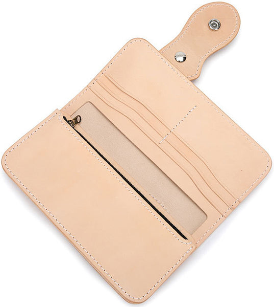 DEEPKEE original nubuck handmade full-grain genuine leather cowhide bag DEEPKEE Handmade Python Leather Bifold Wallet #59895