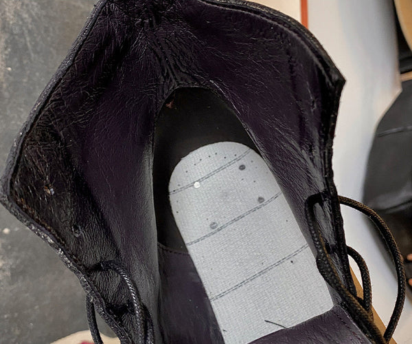 DEEPKEE original nubuck handmade full-grain genuine leather cowhide bag new tide solid colour leather Martin boots retro non-slip workwear leather shoes men #5208-001