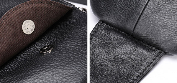 DEEPKEE original nubuck handmade full-grain genuine leather cowhide bag Deepkee Handcraft Crossbody Sling Bags #9000