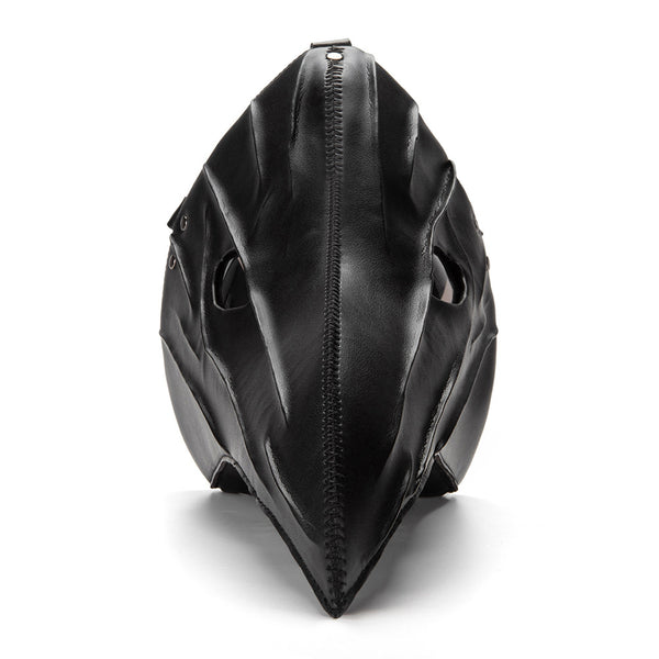 DEEPKEE original nubuck handmade full-grain genuine leather cowhide bag Deepkee Halloween Mask #FPBM002