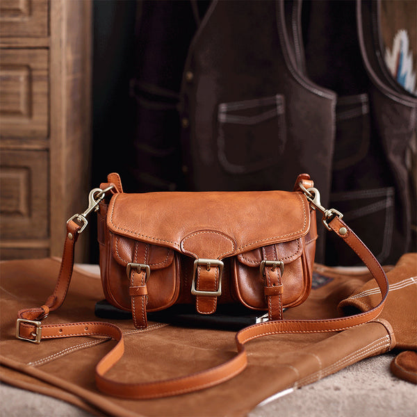 DEEPKEE original nubuck handmade full-grain genuine leather cowhide bag DEEPKEE HANDMADE LEATHER Cite bag #31017