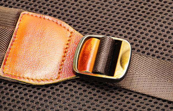 DEEPKEE original nubuck handmade full-grain genuine leather cowhide bag DEEPKEE HANDMADE Leather Business Shoulder Bag #816