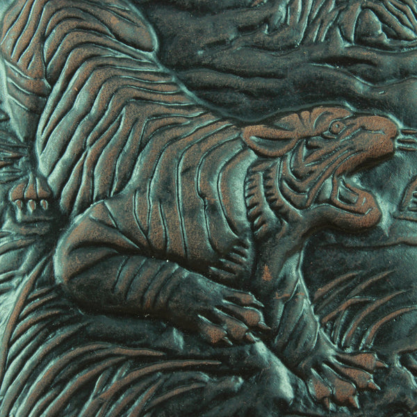 DEEPKEE original nubuck handmade full-grain genuine leather cowhide bag Deepkee Genuine Leather Bifold Wallet Organizer Checkbook Iron Chain #LD052