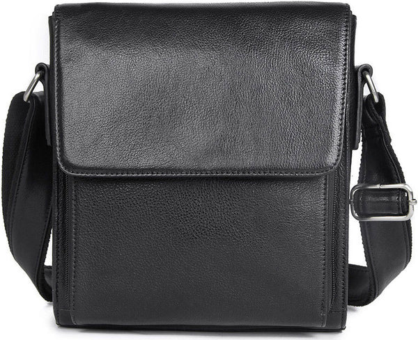DEEPKEE original nubuck handmade full-grain genuine leather cowhide bag Crazy Horse Leather Crossbody Pack Messenger Bag #7055B