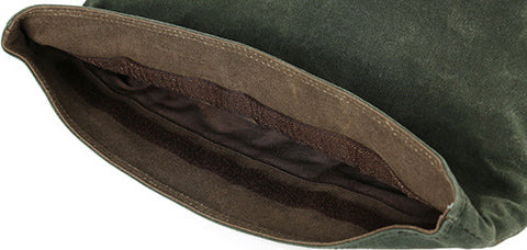 DEEPKEE original nubuck handmade full-grain genuine leather cowhide bag Deepkee Retro Travel Canvas Backpack #5191_1