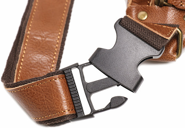 DEEPKEE original nubuck handmade full-grain genuine leather cowhide bag THE FLUTTER SLING HANDBAG No.30021