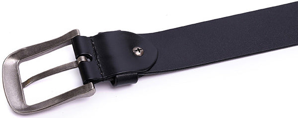 DEEPKEE original nubuck handmade full-grain genuine leather cowhide bag Roman Skull Totem Belt #191012