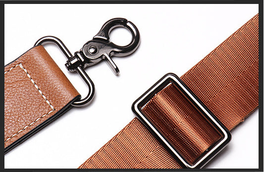 DEEPKEE original nubuck handmade full-grain genuine leather cowhide bag Vegetable Tanned Cowhide Leather Briefcase for laptop No.30046