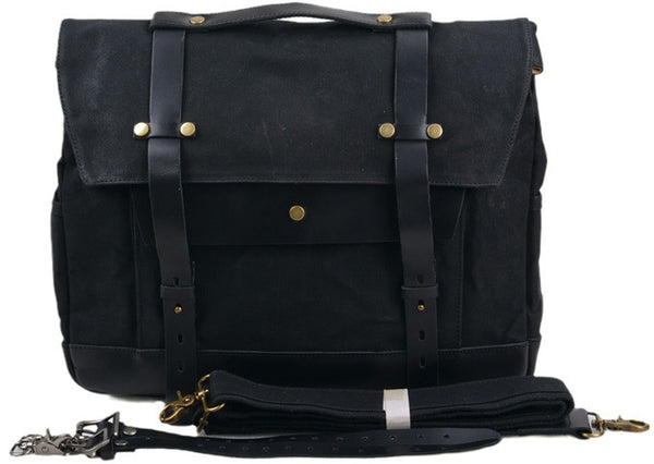 DEEPKEE original nubuck handmade full-grain genuine leather cowhide bag DEEPKEE®New Design Knight Bags, tail bags, riding equipment #9719