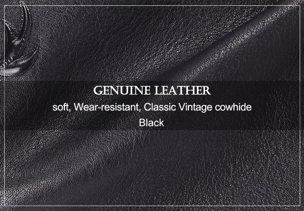 DEEPKEE original nubuck handmade full-grain genuine leather cowhide bag Cool Brown Black Coffee Leather Clutch Bag Purse Business Handbag #8185