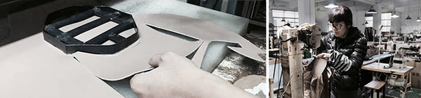 DEEPKEE original nubuck handmade full-grain genuine leather cowhide bag Deepkee Leather Carving Dragonflies Wallet #9630