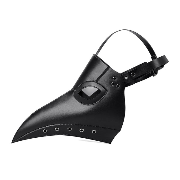DEEPKEE original nubuck handmade full-grain genuine leather cowhide bag Halloween Plague Bird Doctor Mask, Holiday Party Cosplay Props #FPBM057