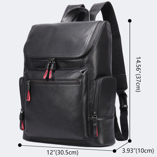 DEEPKEE original nubuck handmade full-grain genuine leather cowhide bag DEEPKEE real LEATHER Crocodile Design Style Cowhide Backpack #1269