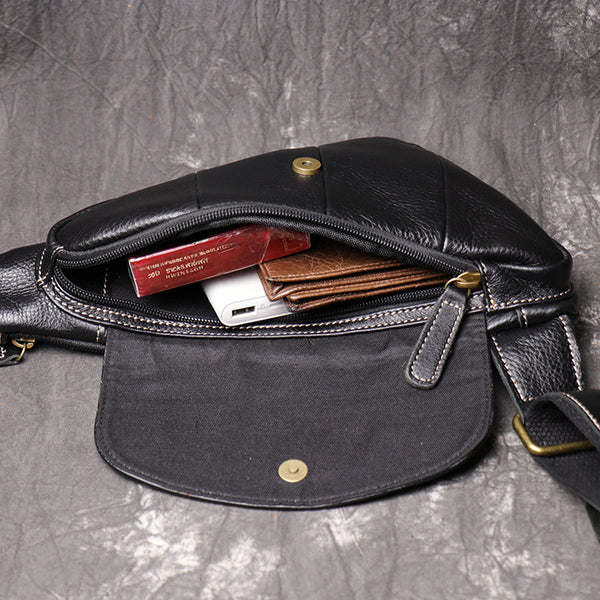 DEEPKEE original nubuck handmade full-grain genuine leather cowhide bag Handmade sling bag No.30036