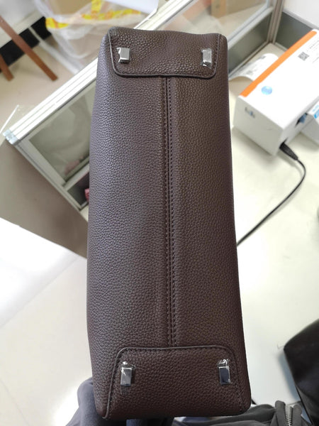 DEEPKEE original nubuck handmade full-grain genuine leather cowhide bag DEEPKEE 手工真皮保齡球包 togo波士頓包 枕頭包 MN24101801號