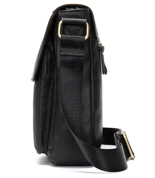 DEEPKEE original nubuck handmade full-grain genuine leather cowhide bag DEEPKEE handmade leather satchel #819