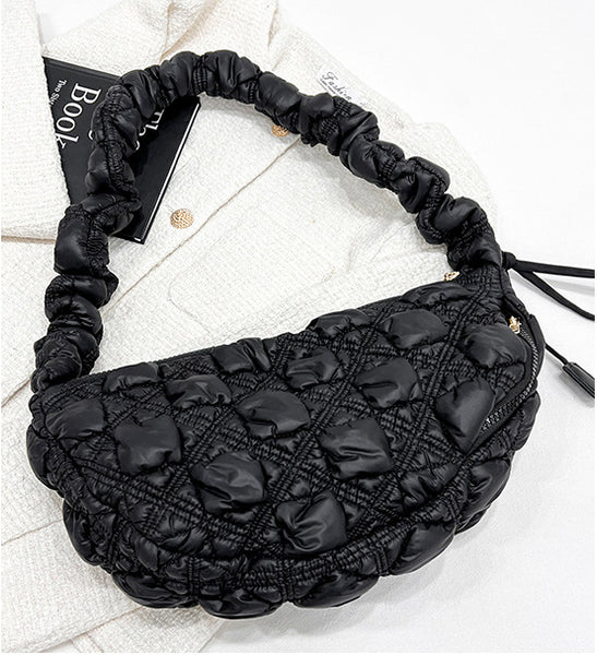 DEEPKEE original nubuck handmade full-grain genuine leather cowhide bag Gnocchi Bag Cross-Body Cozy Bag 雲朵包 WXQ-2