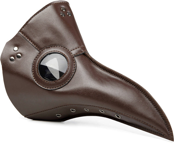 DEEPKEE original nubuck handmade full-grain genuine leather cowhide bag Deepkee Leather Plague Doctor Basis Mask #HG065