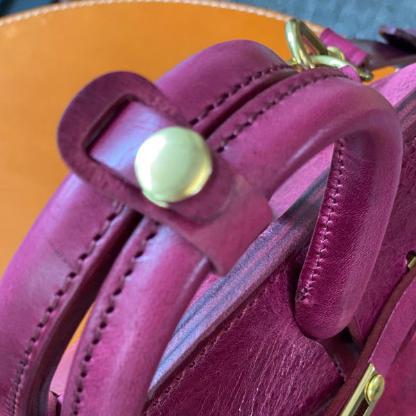 DEEPKEE original nubuck handmade full-grain genuine leather cowhide bag The Oil-wax Cowhide Faux Replic Birkin 25 Bag #BR6315