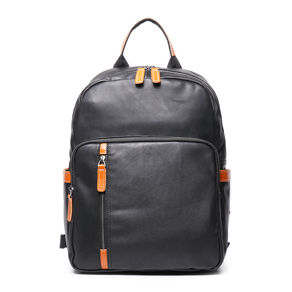 DEEPKEE original nubuck handmade full-grain genuine leather cowhide bag The Cowhide Travel Backpack #1788