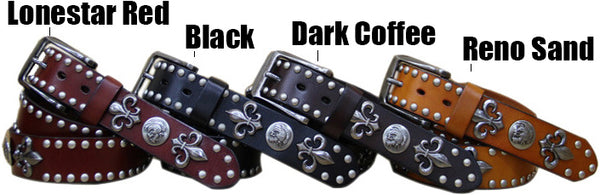 DEEPKEE original nubuck handmade full-grain genuine leather cowhide bag Roman Skull Totem Belt #191012