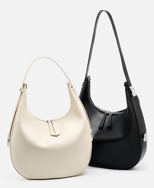 DEEPKEE original nubuck handmade full-grain genuine leather cowhide bag Handmade Leather Simple Style Underarm Bag #2782