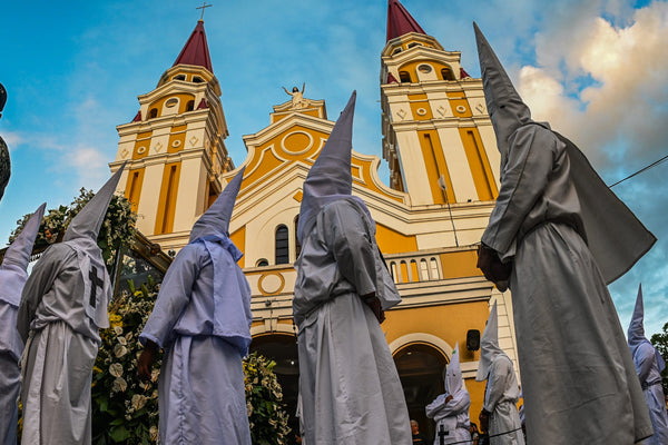 DEEPKEE original nubuck handmade full-grain genuine leather cowhide bag Penitentes Initiation hood punk witch's hat #FHT008