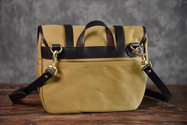 DEEPKEE original nubuck handmade full-grain genuine leather cowhide bag Portable Cycling Messenger Bags #70232