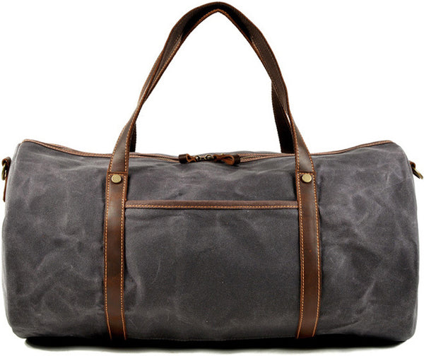DEEPKEE original nubuck handmade full-grain genuine leather cowhide bag Urban Weekender Duffle Bag #9824