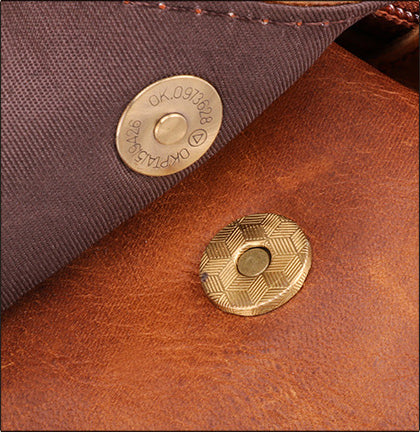 DEEPKEE original nubuck handmade full-grain genuine leather cowhide bag The Ultimate Leather Fanny Pack #6375