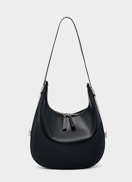 DEEPKEE original nubuck handmade full-grain genuine leather cowhide bag Handmade Leather Simple Style Underarm Bag #2782