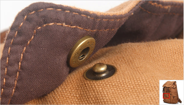 DEEPKEE original nubuck handmade full-grain genuine leather cowhide bag Outdoor Research Backpack #2105