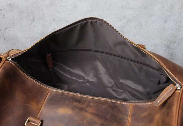 DEEPKEE original nubuck handmade full-grain genuine leather cowhide bag 1234567890