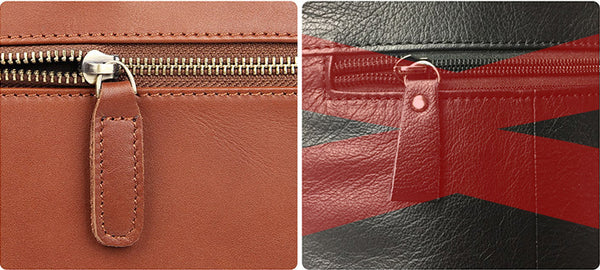 DEEPKEE original nubuck handmade full-grain genuine leather cowhide bag DEEPKEE® British style cowhide business briefcase #7397