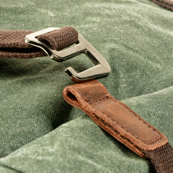 DEEPKEE original nubuck handmade full-grain genuine leather cowhide bag Hiking Mountaineering Backpack #5002LA