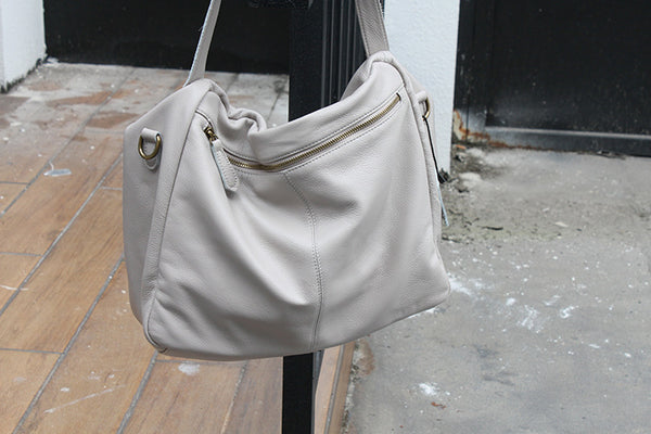 DEEPKEE original nubuck handmade full-grain genuine leather cowhide bag Handcrafted Tote Large Bag #80323