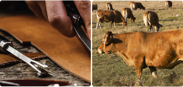 DEEPKEE original nubuck handmade full-grain genuine leather cowhide bag The Borsone Duffel Bag #1125