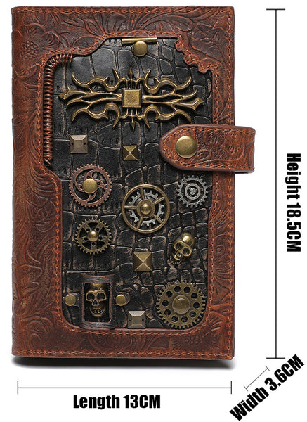 DEEPKEE original nubuck handmade full-grain genuine leather cowhide bag DEEPKEE High-end Embossed Leather Wallet #ZPBG189BN